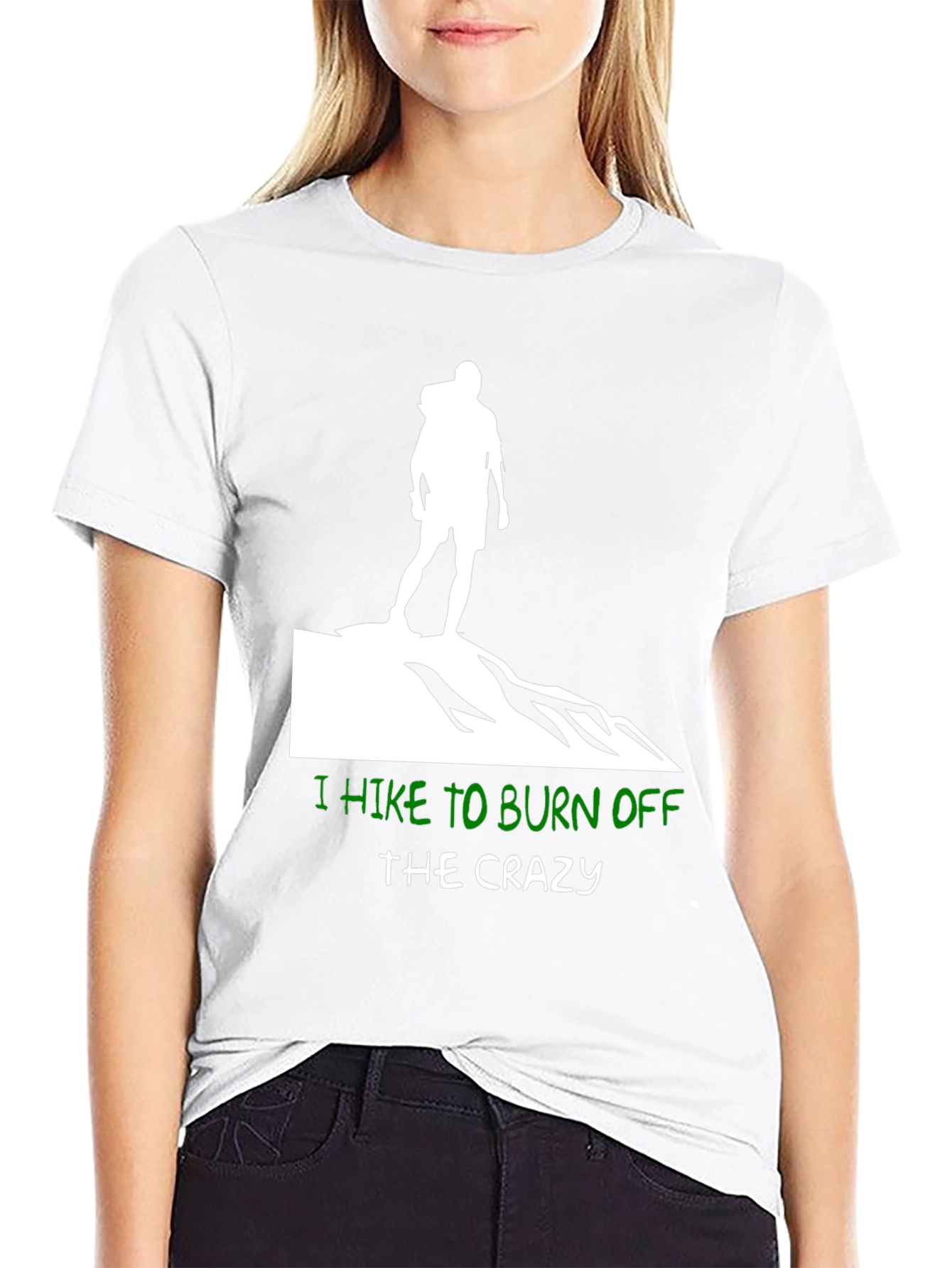 Hiking T-Shirt - Burn Off The Crazy Graphic Tee