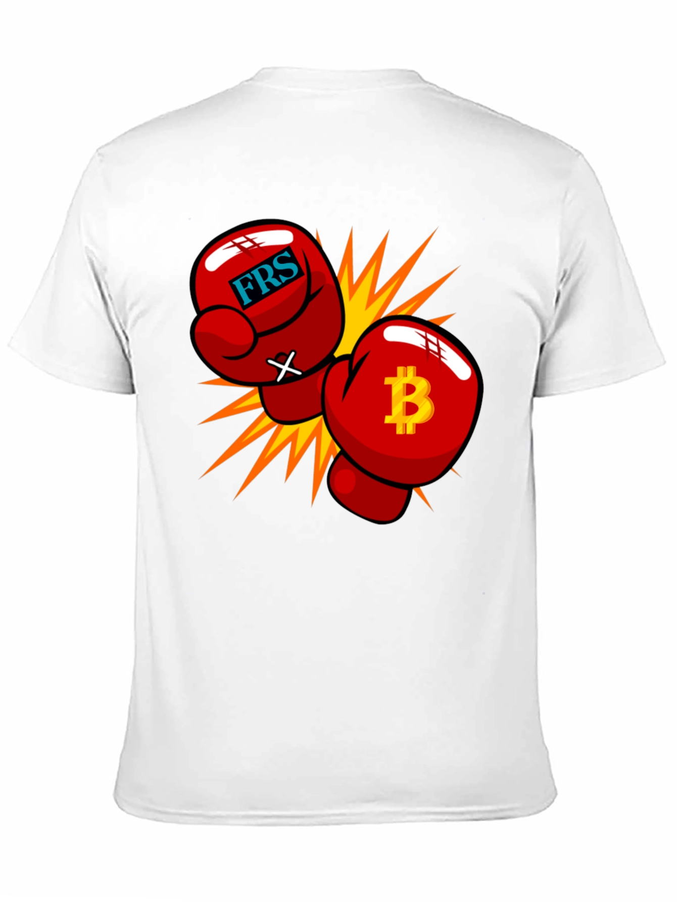 Bitcoin vs FRS Boxing Gloves T-Shirt