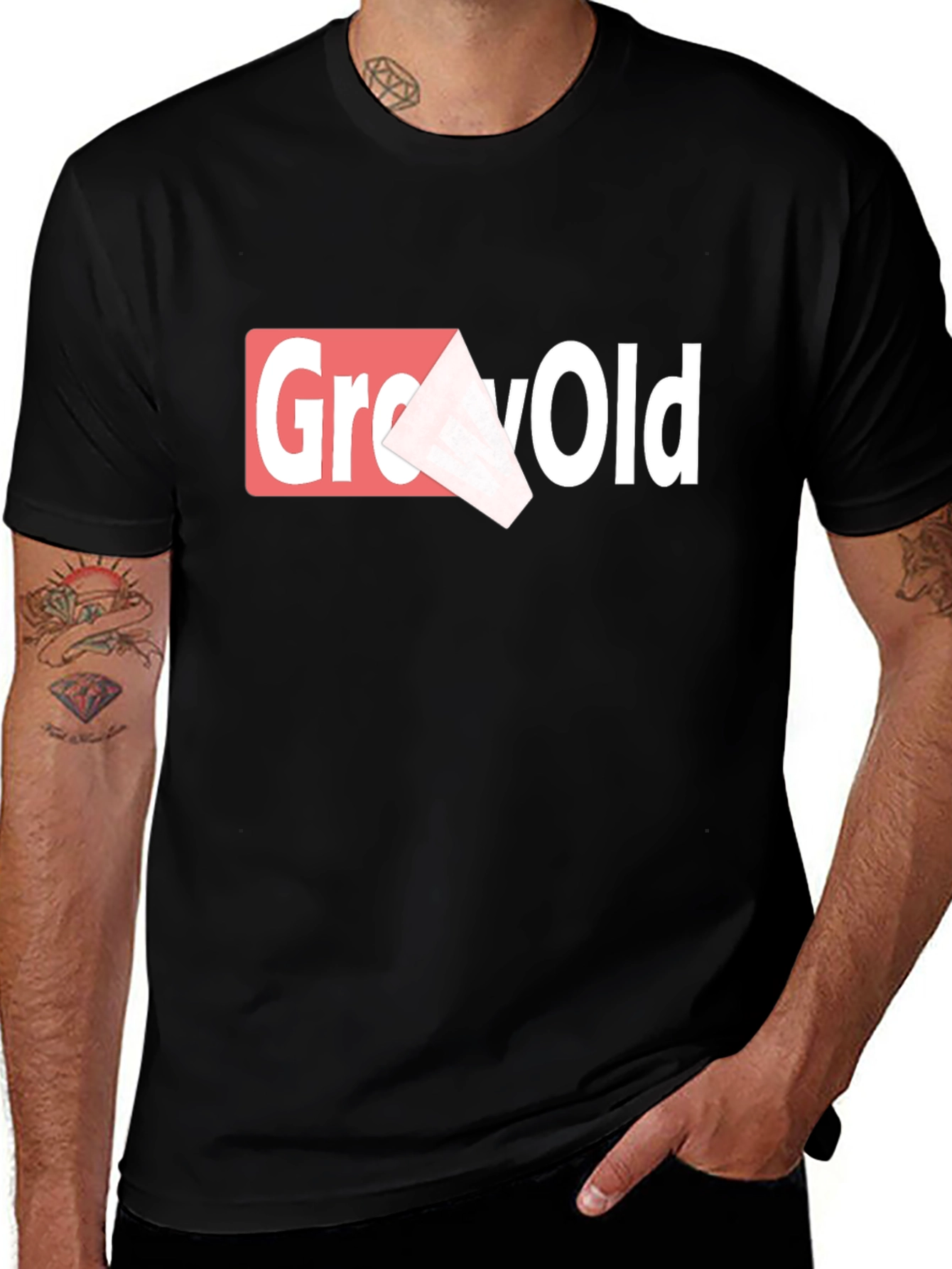 GreyOld Funny Graphic Tee -  Trendy Slogan T-Shirt
