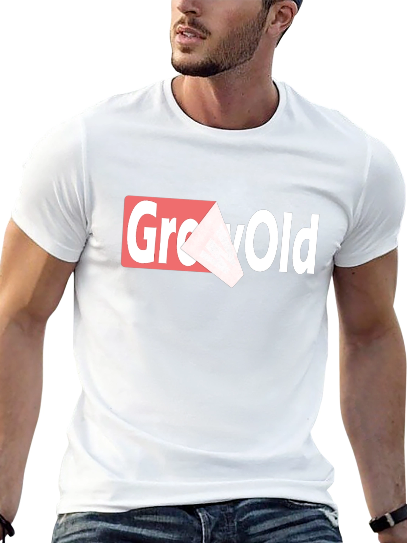 GreyOld Funny Graphic Tee -  Trendy Slogan T-Shirt