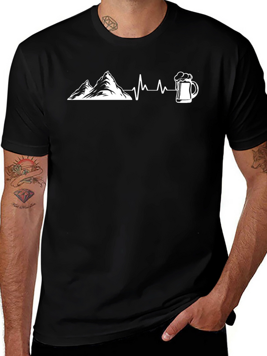 Mountain Beer Heartbeat T-Shirt