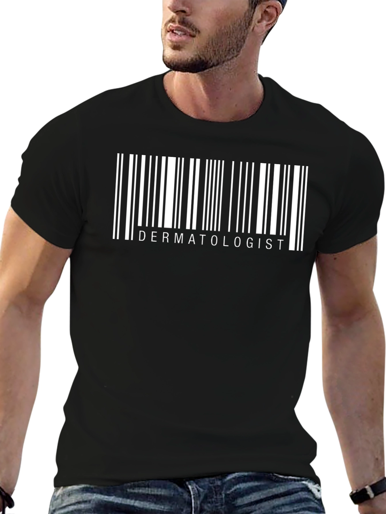 Dermatologist Barcode Graphic Novelty T-Shirt