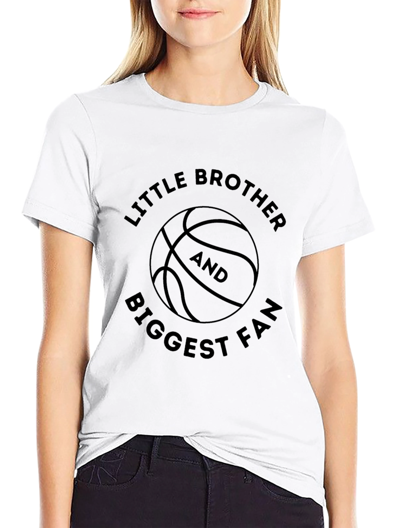 Little Brother Biggest Fan T-Shirt