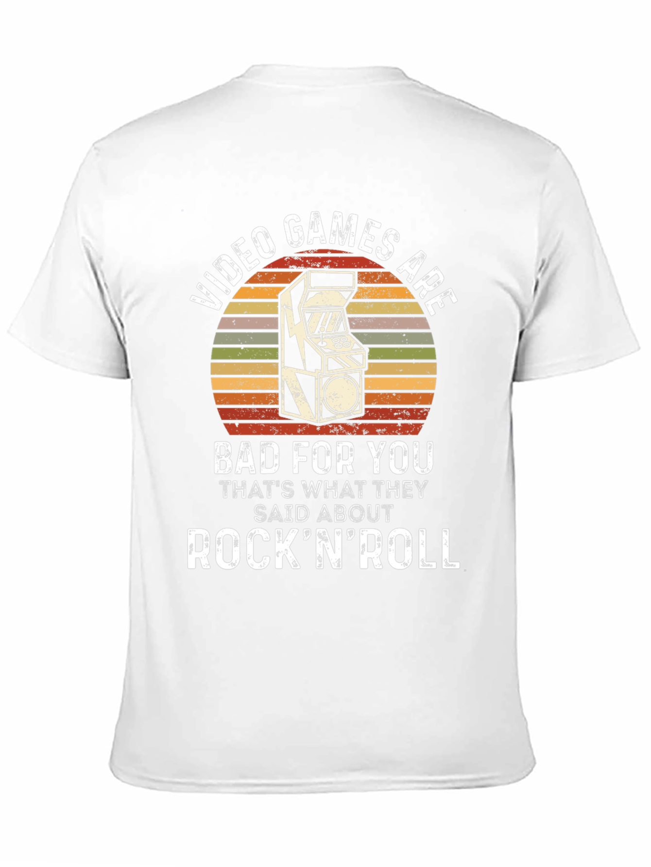 Video Games Rock N Roll T-Shirt