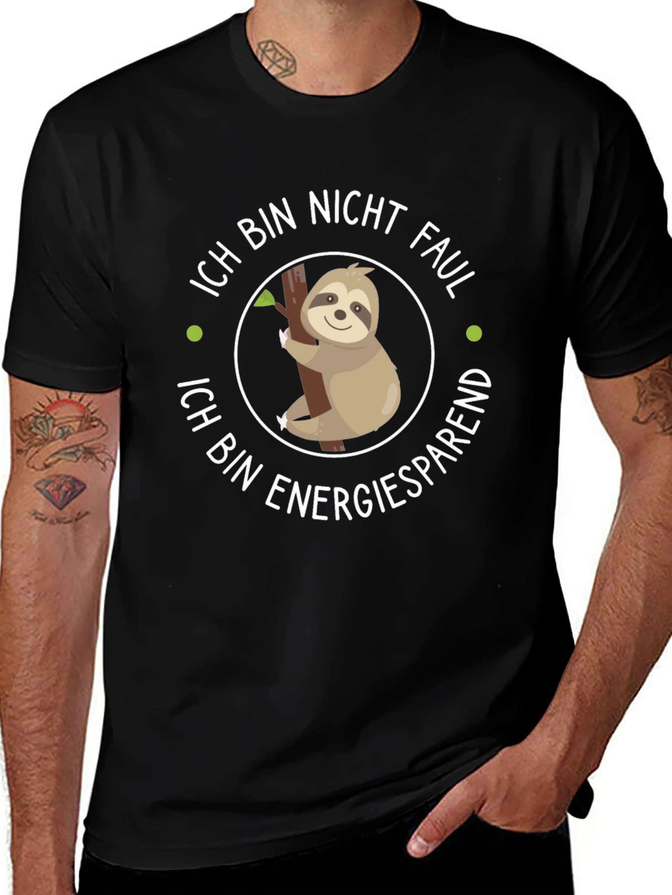 Ich Bin Nicht Faul T-Shirt