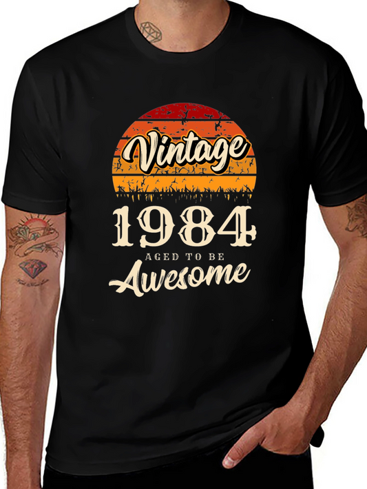 Vintage 1984 Aged to Be Awesome T-Shirt