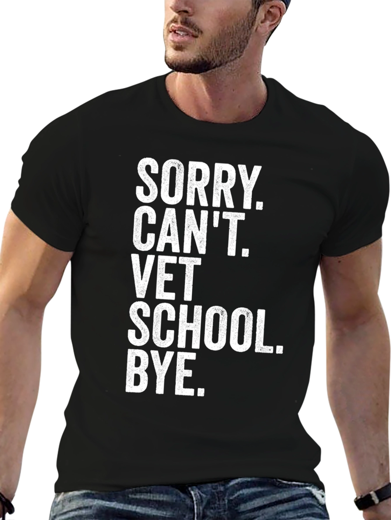 Sorry Cant Vet School T-Shirt