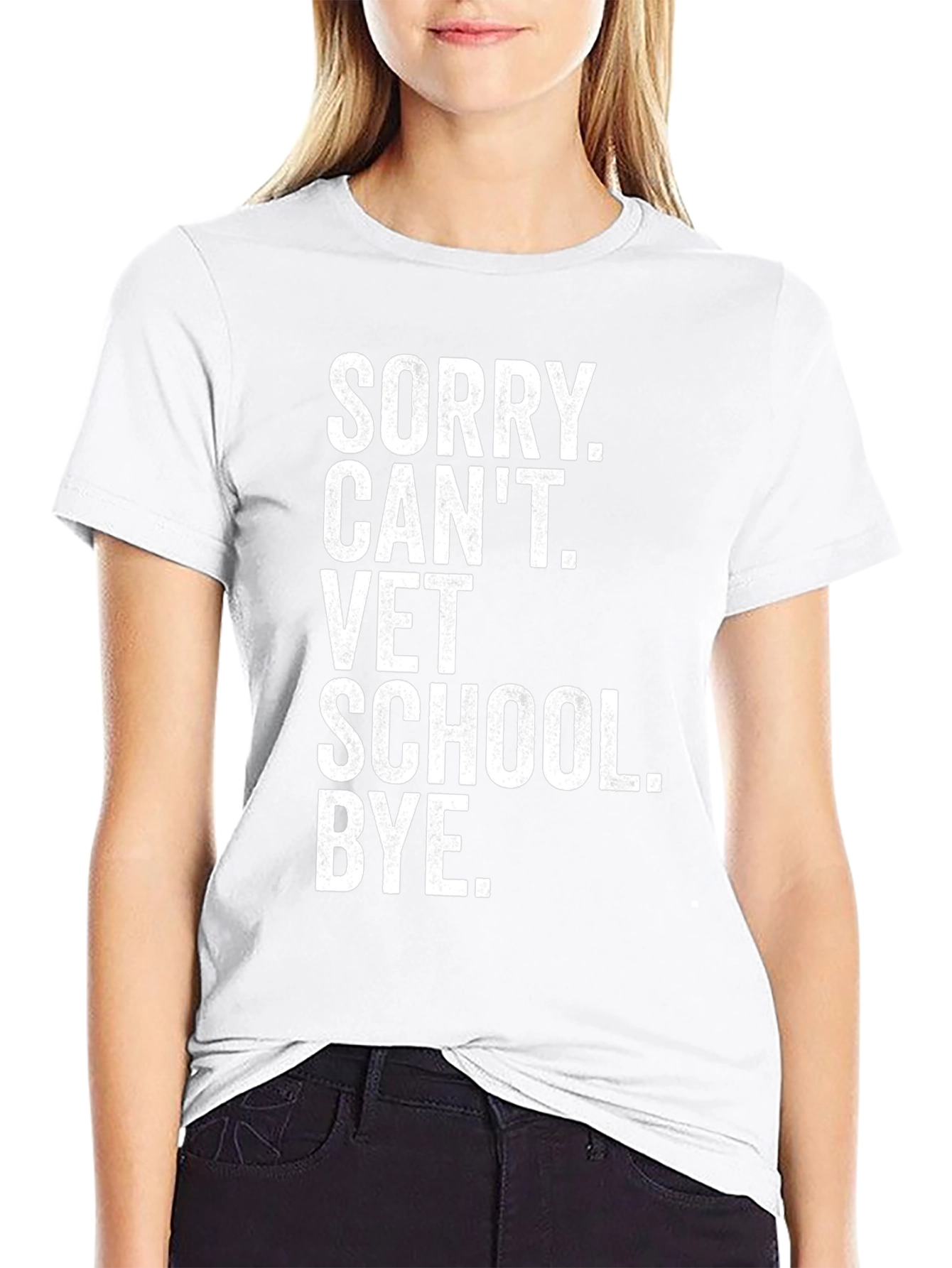 Sorry Cant Vet School T-Shirt