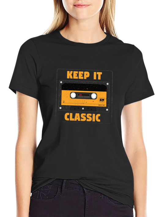 Keep It Classic Cassette Tape T-Shirt
