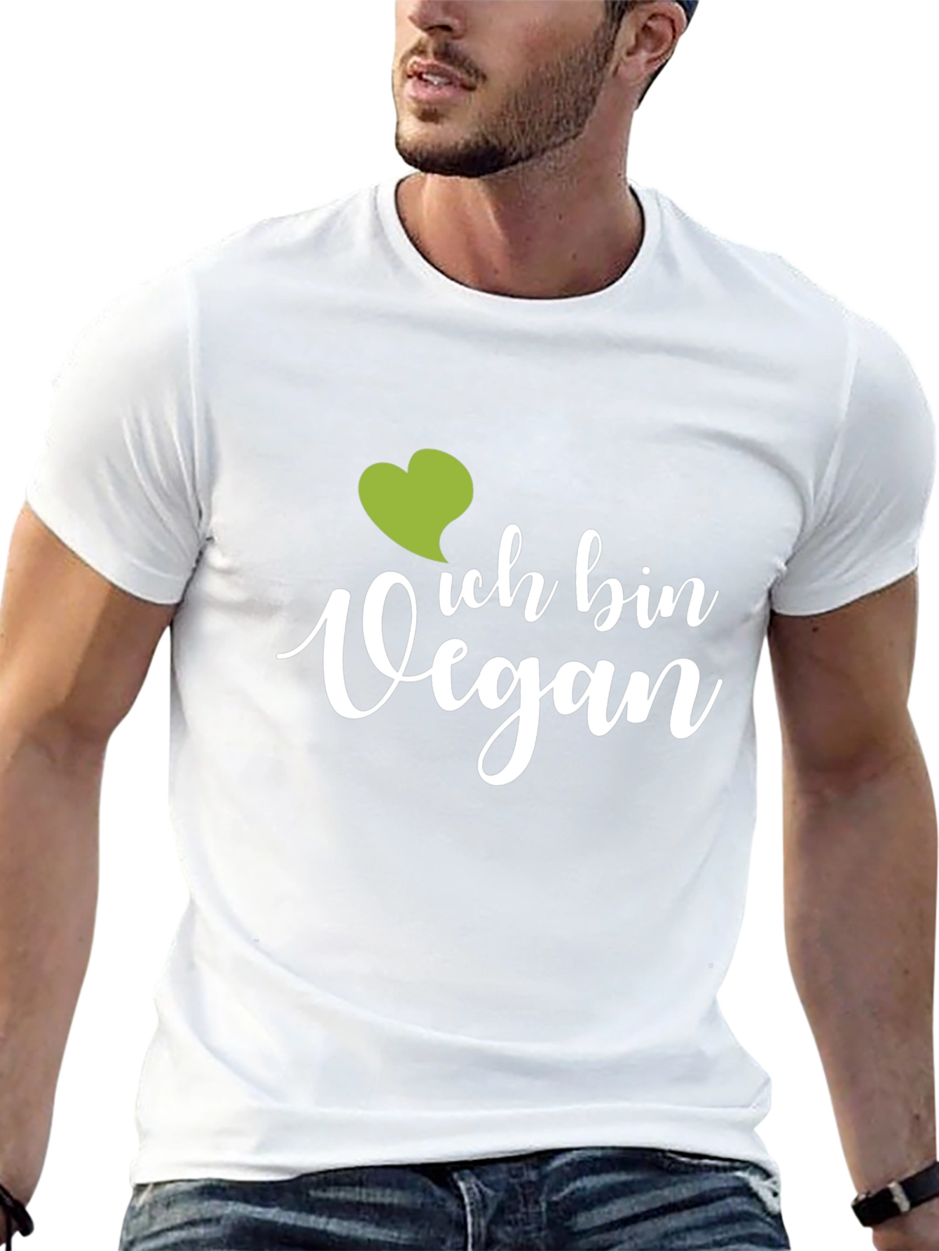 Vegan T-Shirt - Ich Bin Vegan Design