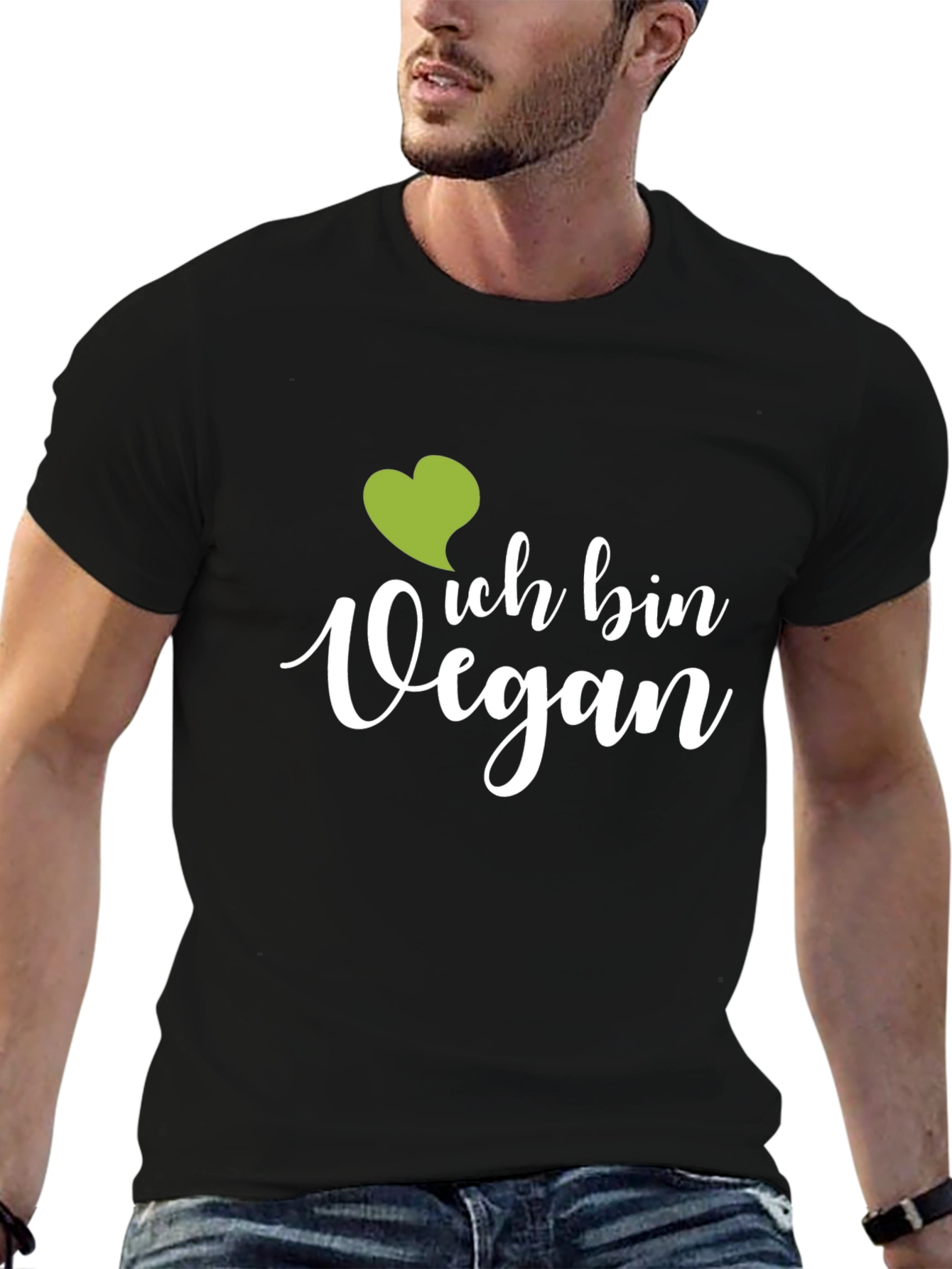 Vegan T-Shirt - Ich Bin Vegan Design