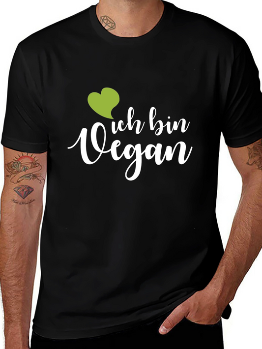 Vegan T-Shirt - Ich Bin Vegan Design