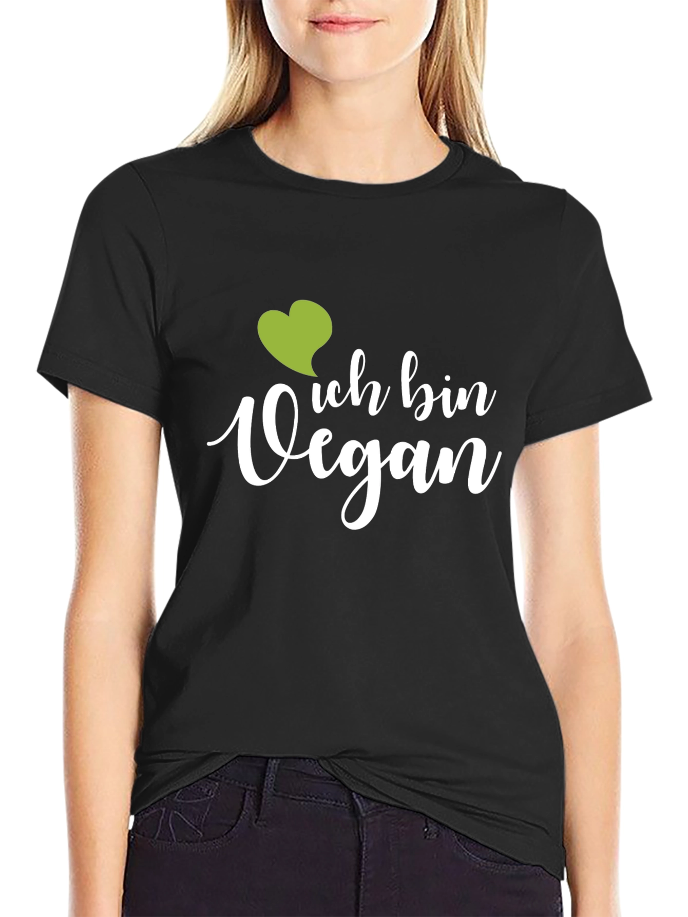 Vegan T-Shirt - Ich Bin Vegan Design