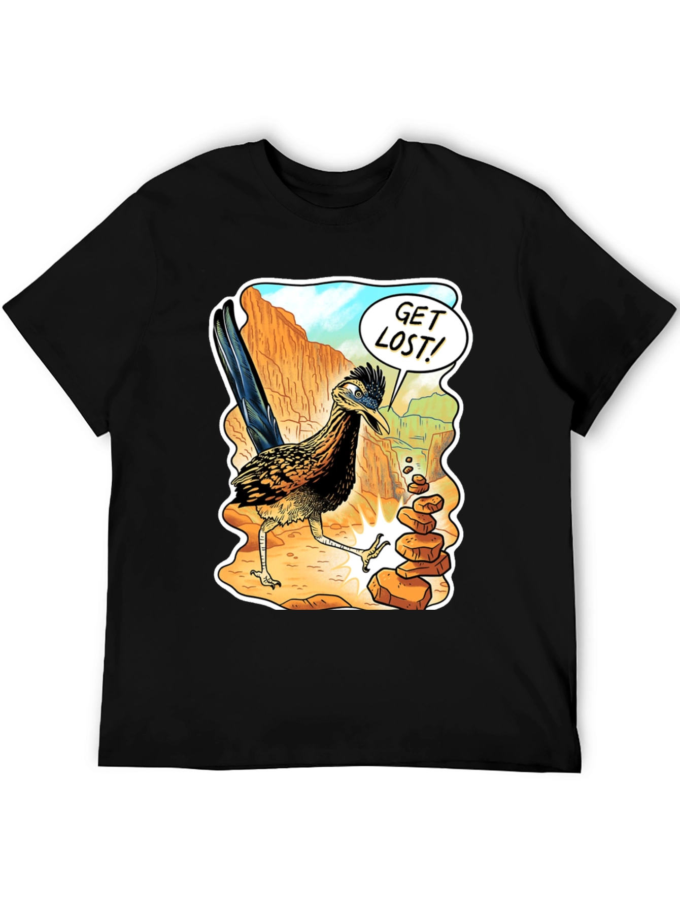 Roadrunner Get Lost! Graphic Tee