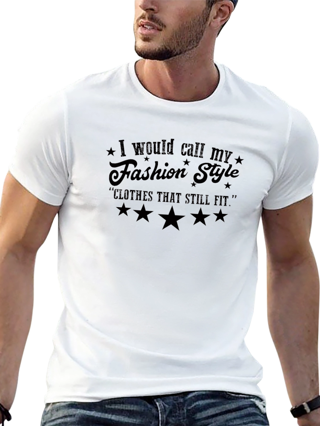 Funny Fashion Style T-Shirt: Clothes That Still Fit!
