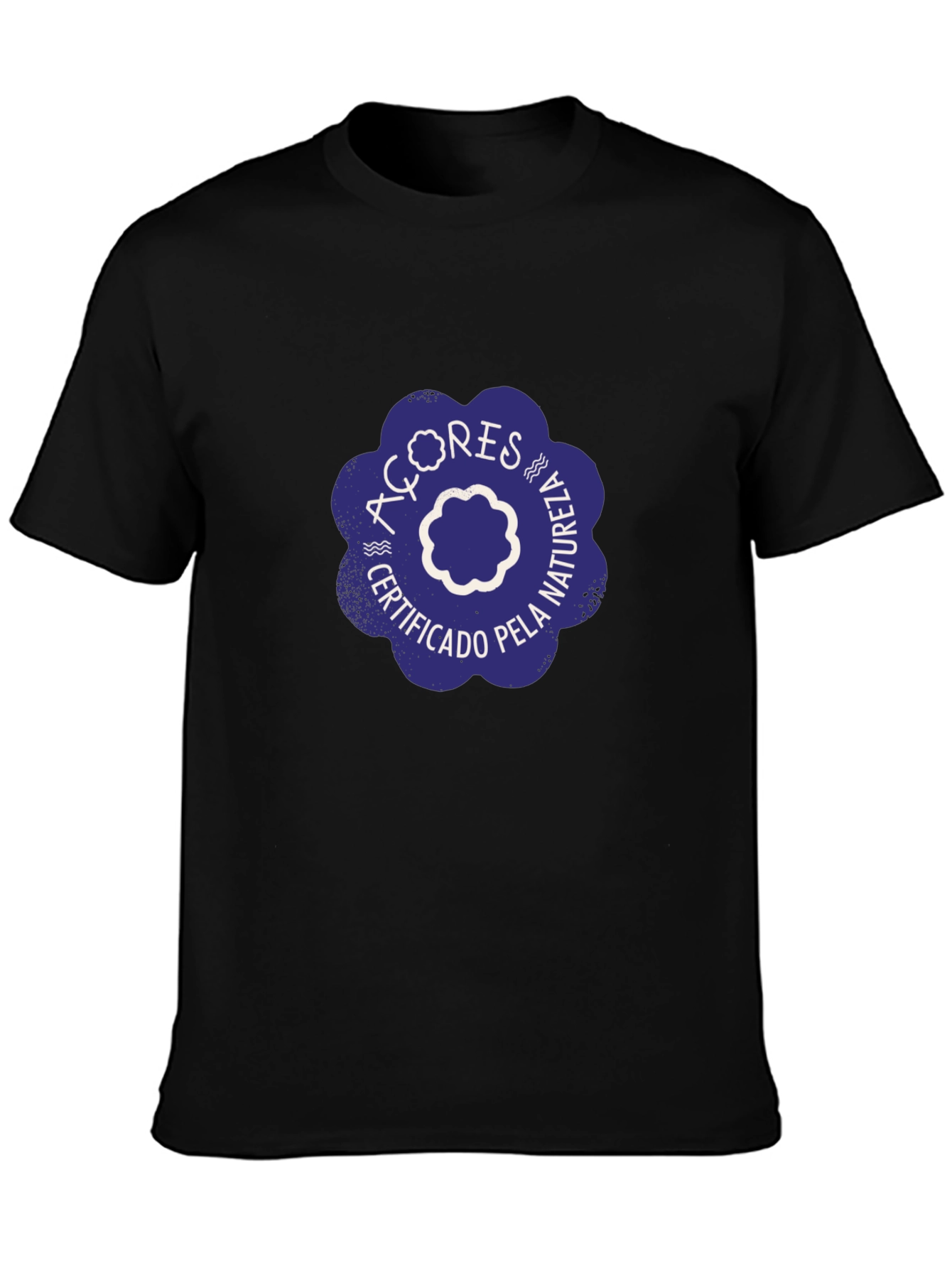 Açores Nature Certified Black T-Shirt