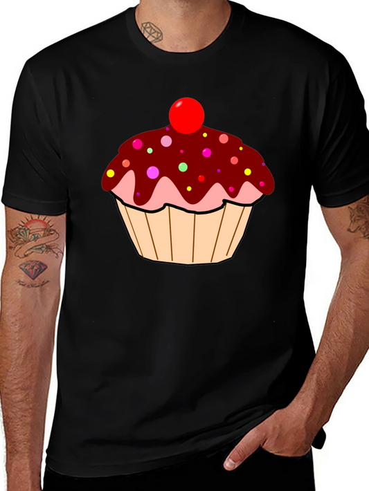 Cupcake Graphic Tee - Sweet Treat Shirt