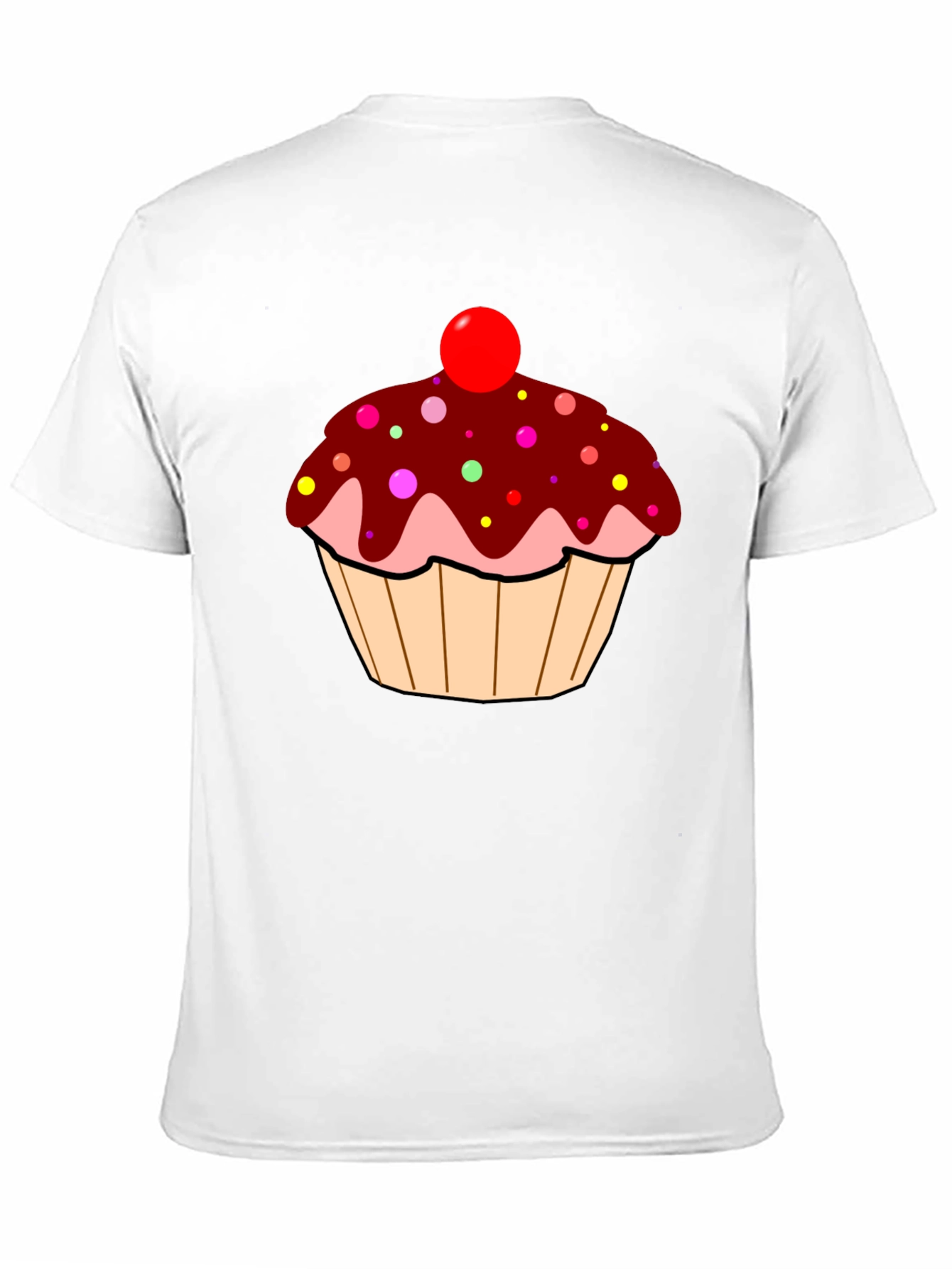 Cupcake Graphic Tee - Sweet Treat Shirt