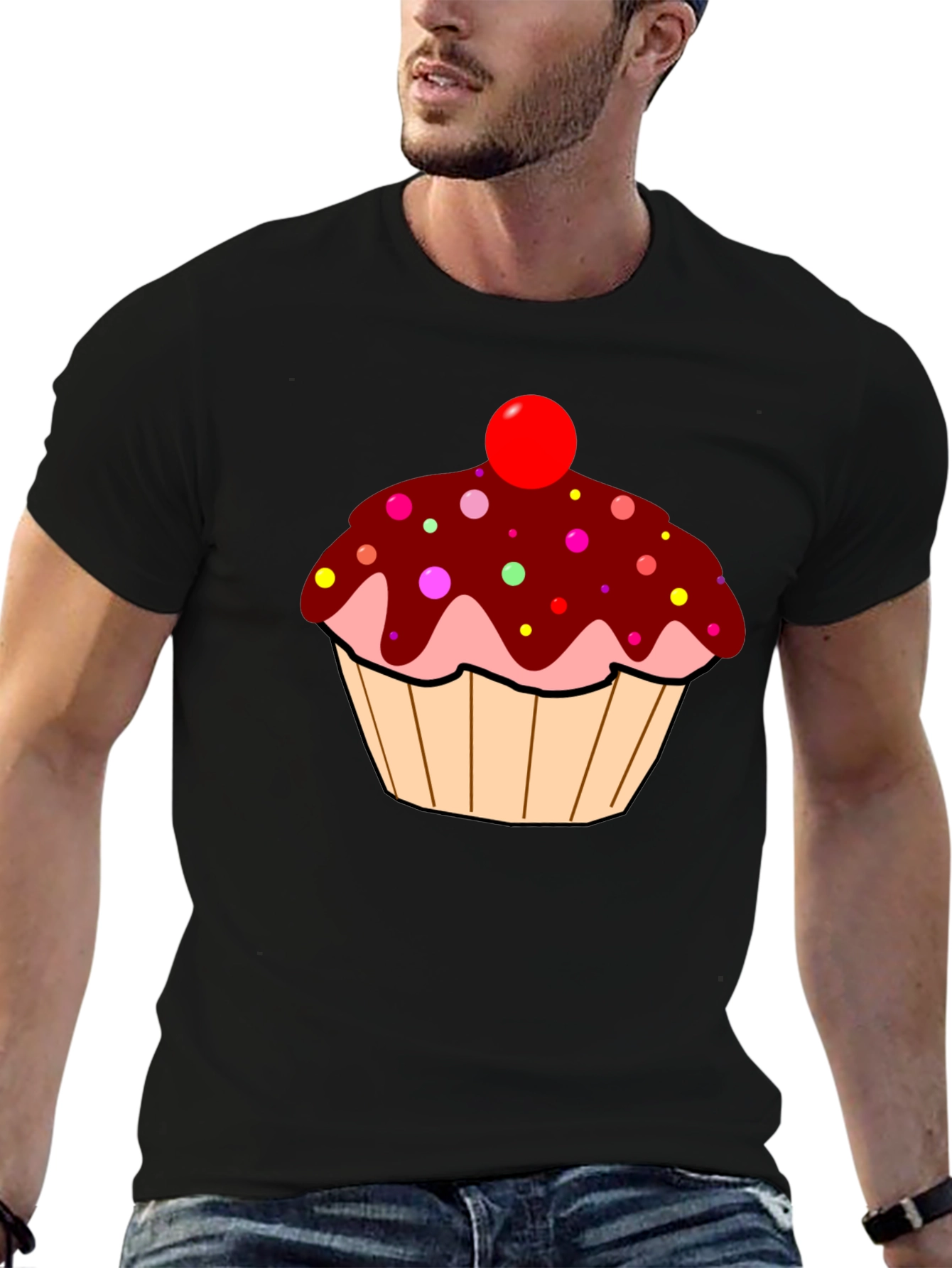 Cupcake Graphic Tee - Sweet Treat Shirt