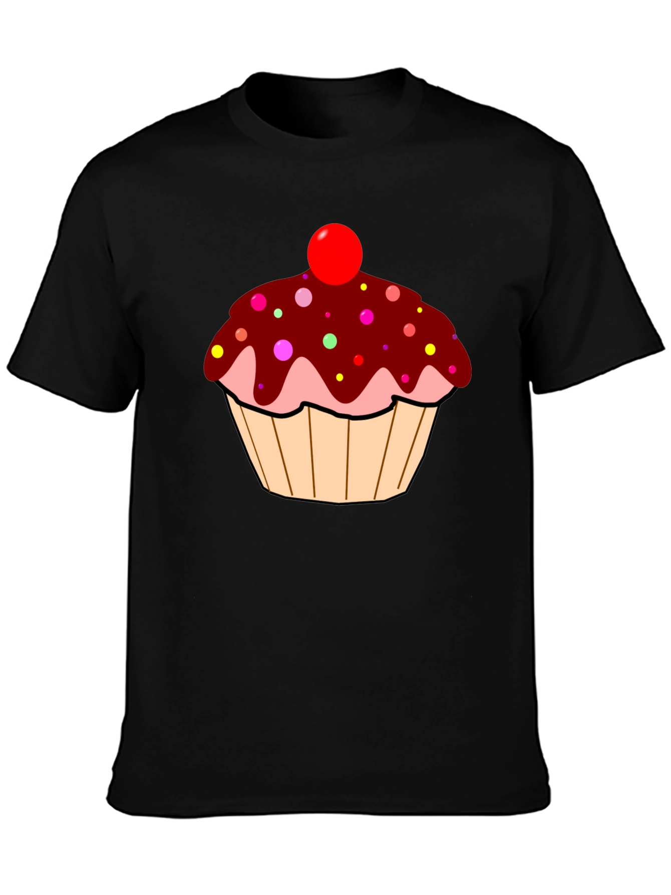 Cupcake Graphic Tee - Sweet Treat Shirt