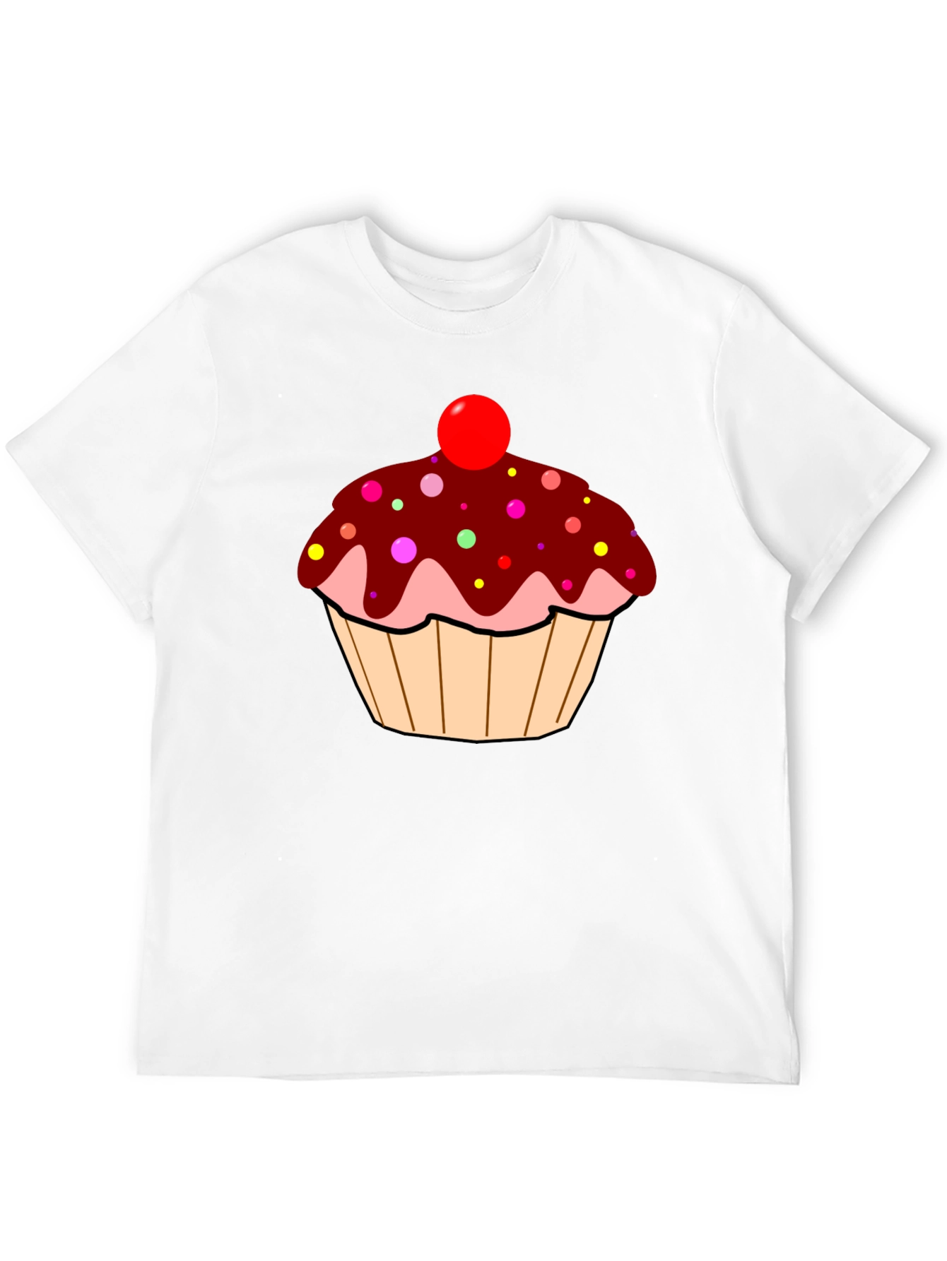 Cupcake Graphic Tee - Sweet Treat Shirt