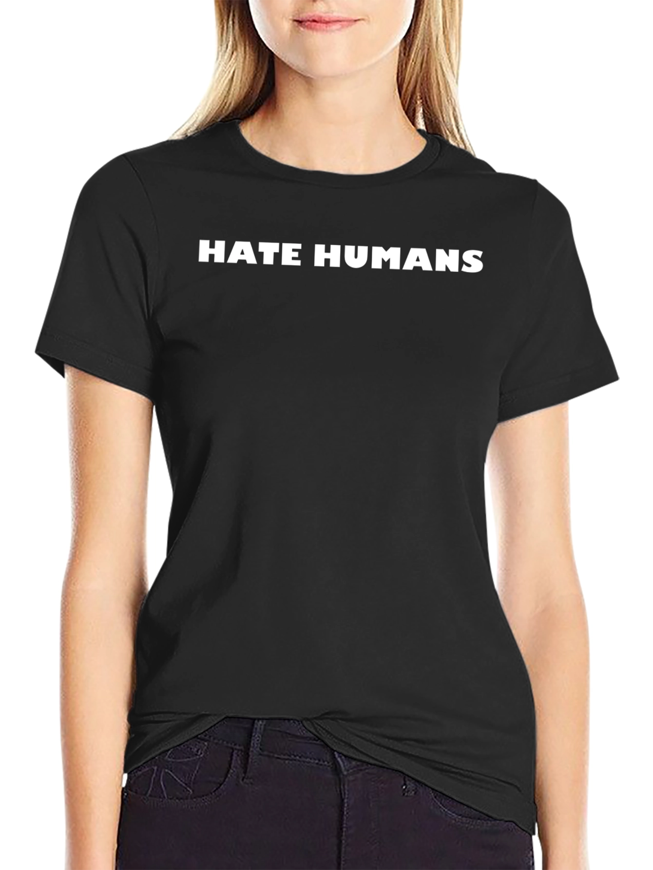 Hate Humans T-Shirt - Bold Statement Tee