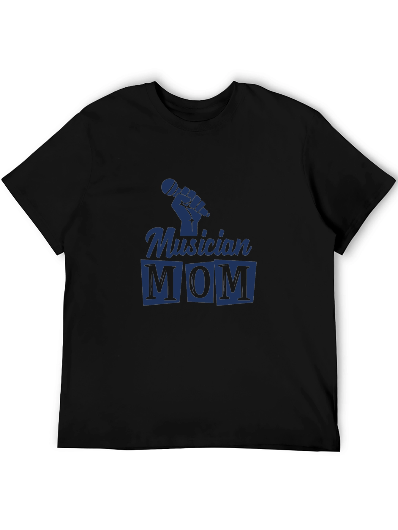 Musician Mom Black Graphic Tee