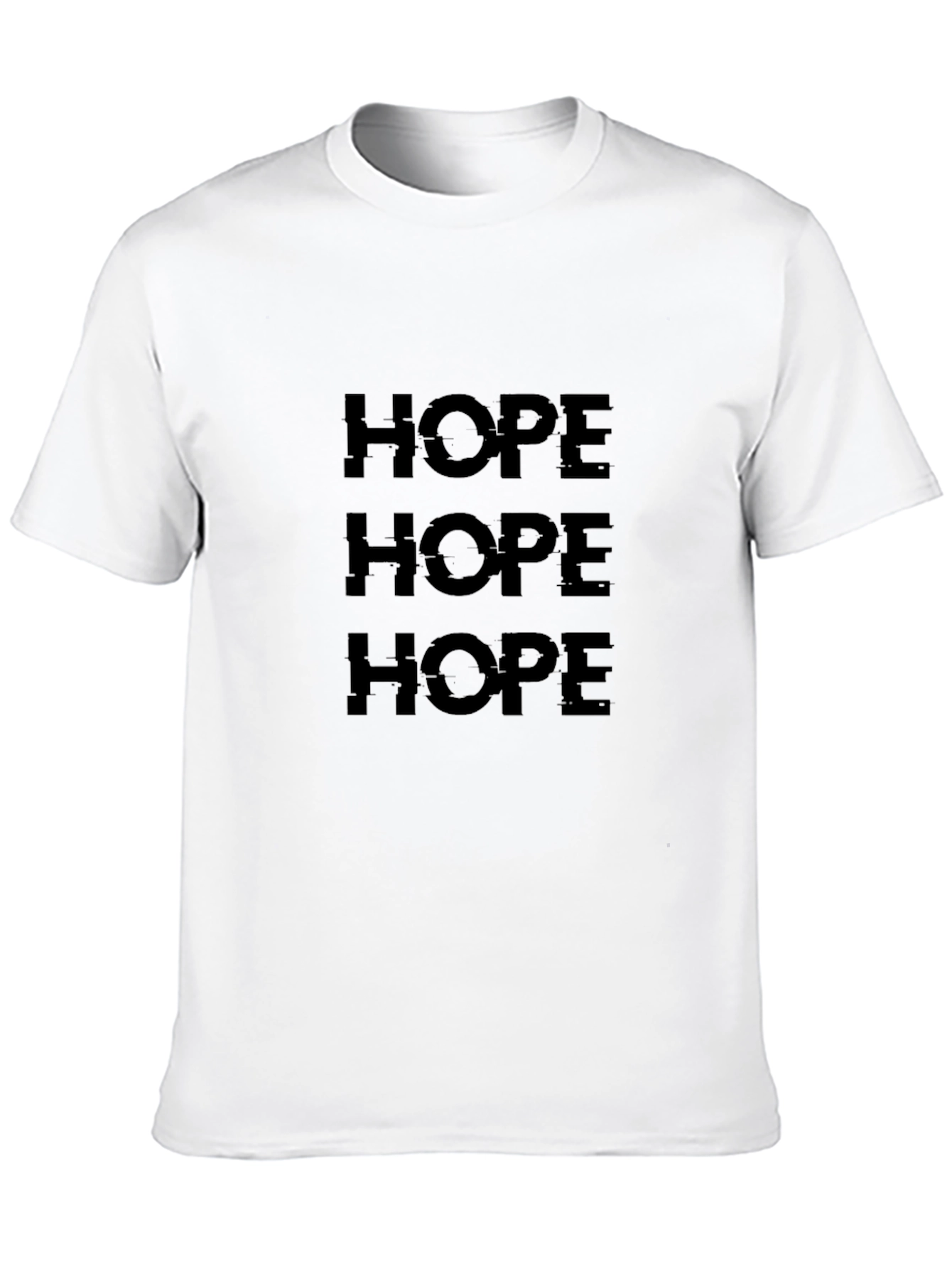 HOPE Graphic Print Black T-Shirt
