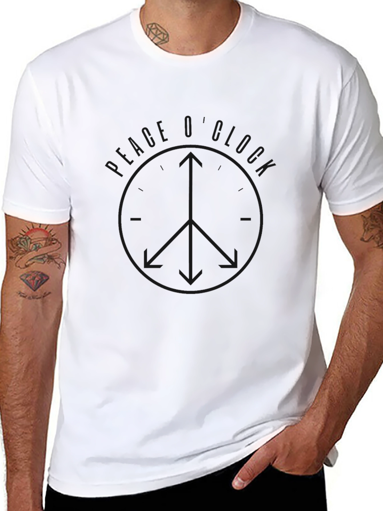 Mens Black Graphic Tee - VLLO BLOCK