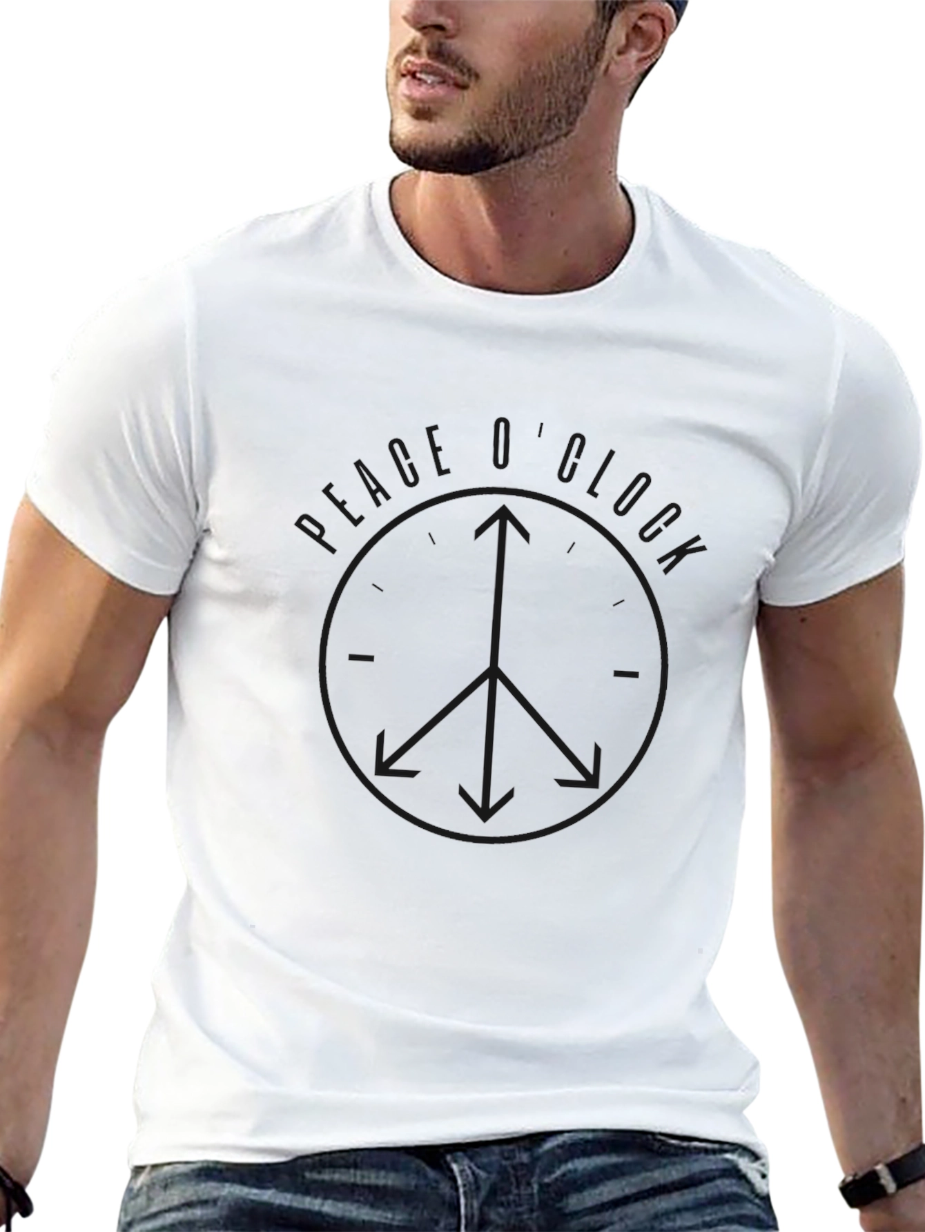 Mens Black Graphic Tee - VLLO BLOCK