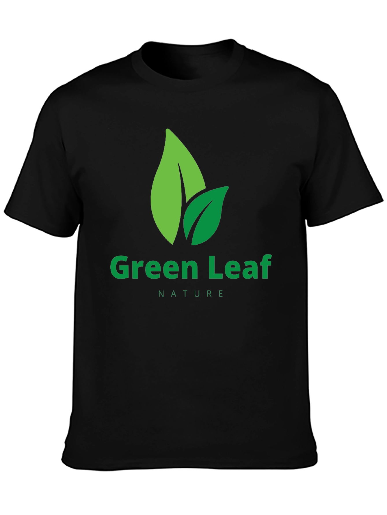 Green Leaf Nature T-Shirt - Eco-Friendly Design