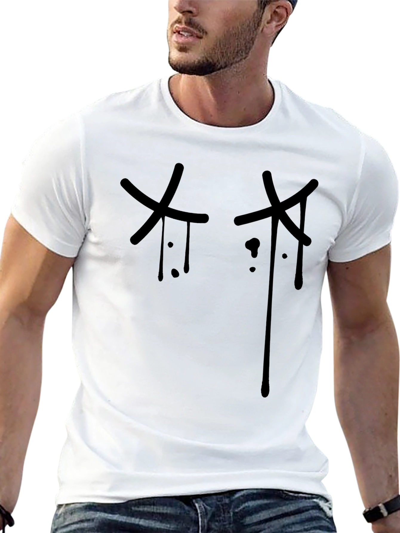Edgy Graphic Tee - XX Drip Design