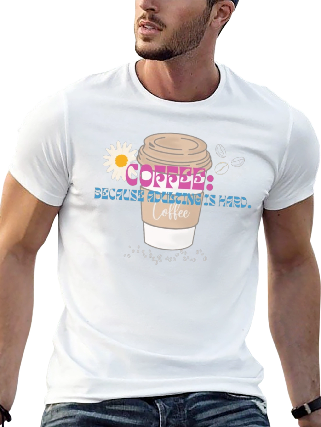 Coffee Because Adulting is Hard Tee