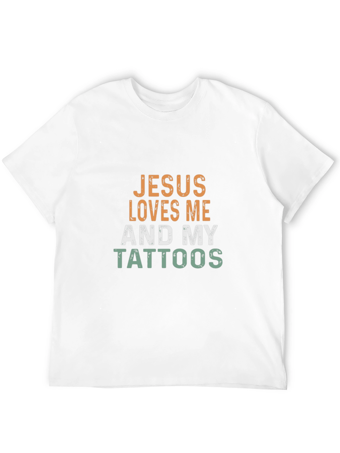Jesus Loves Me & My Tattoos Graphic Tee