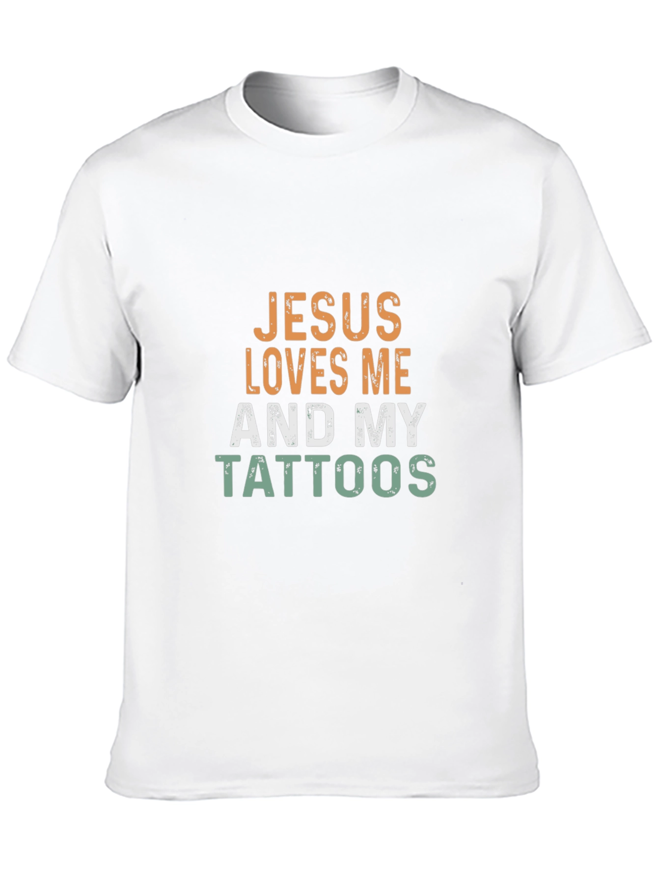 Jesus Loves Me & My Tattoos Graphic Tee