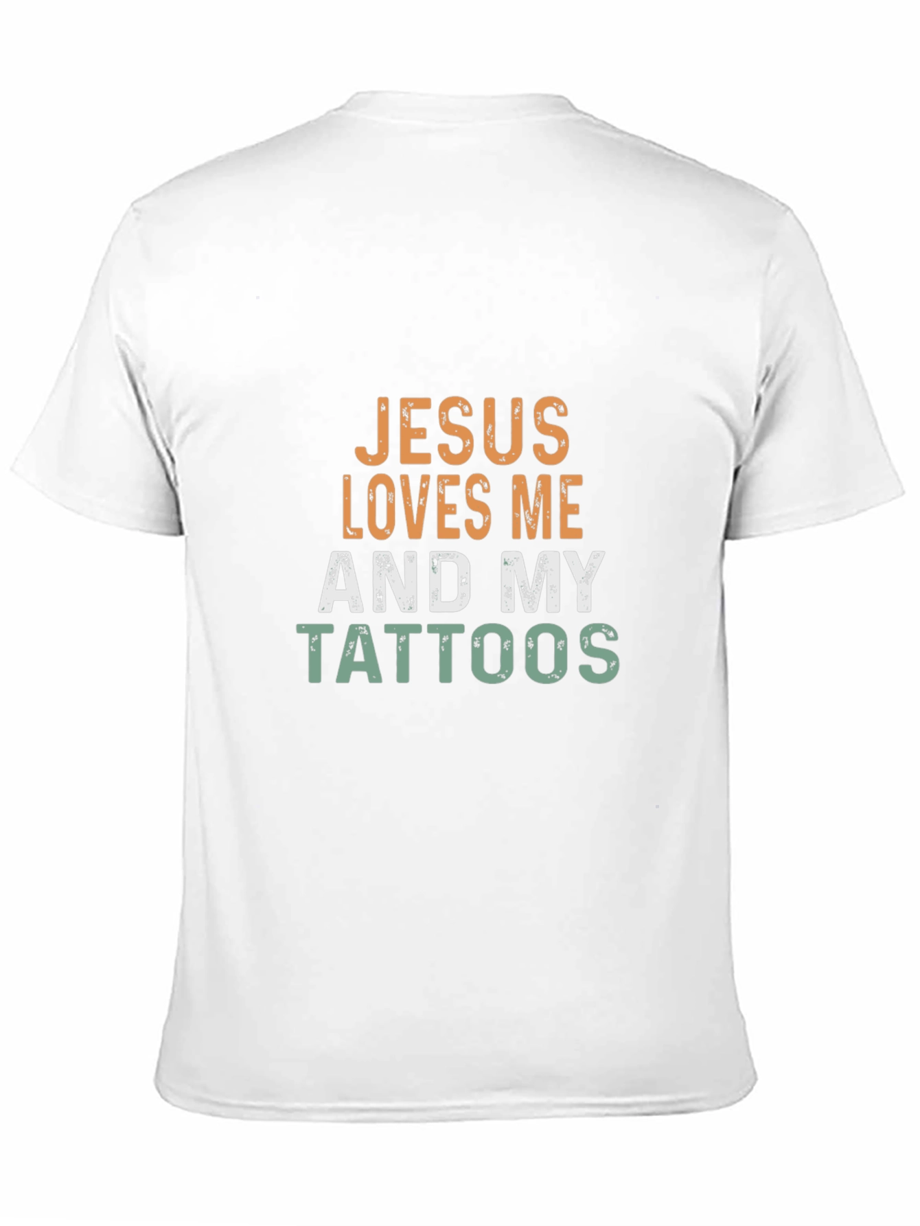 Jesus Loves Me & My Tattoos Graphic Tee