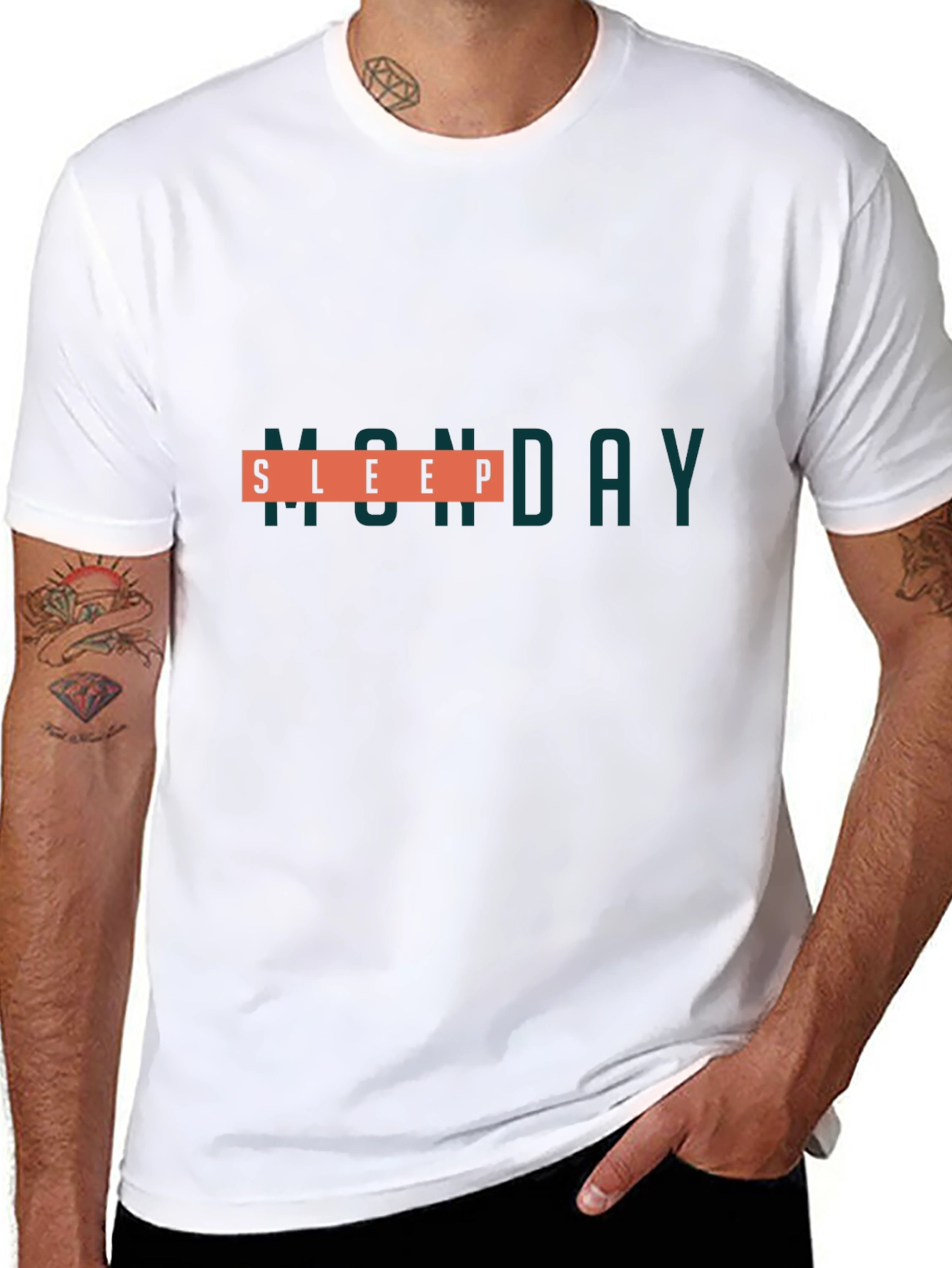 Sleep Monday Graphic T-Shirt - Relaxed Fit Everyday Wear