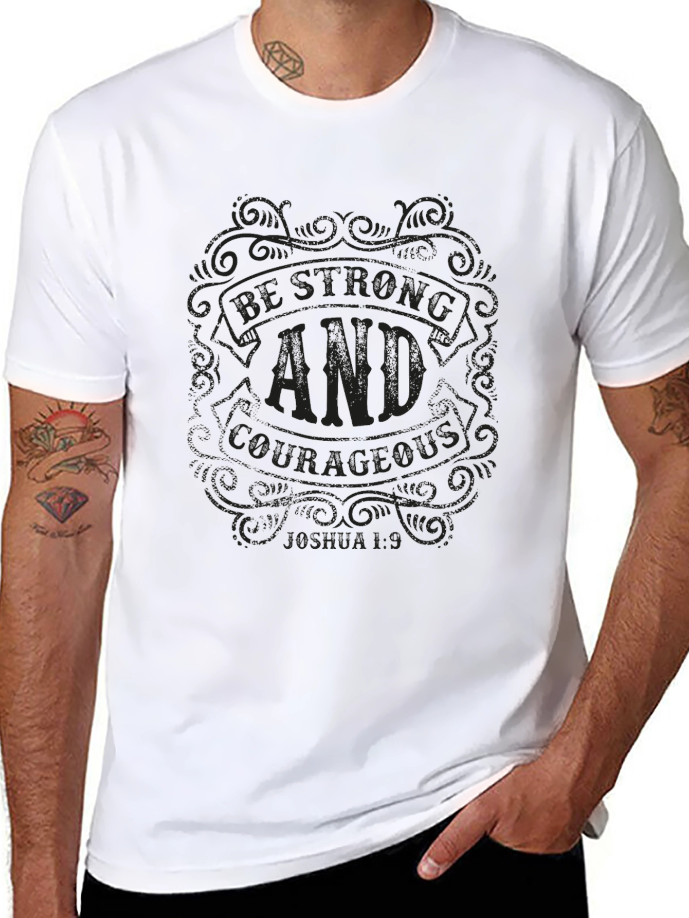 Be Strong T-Shirt - Motivational Graphic Tee