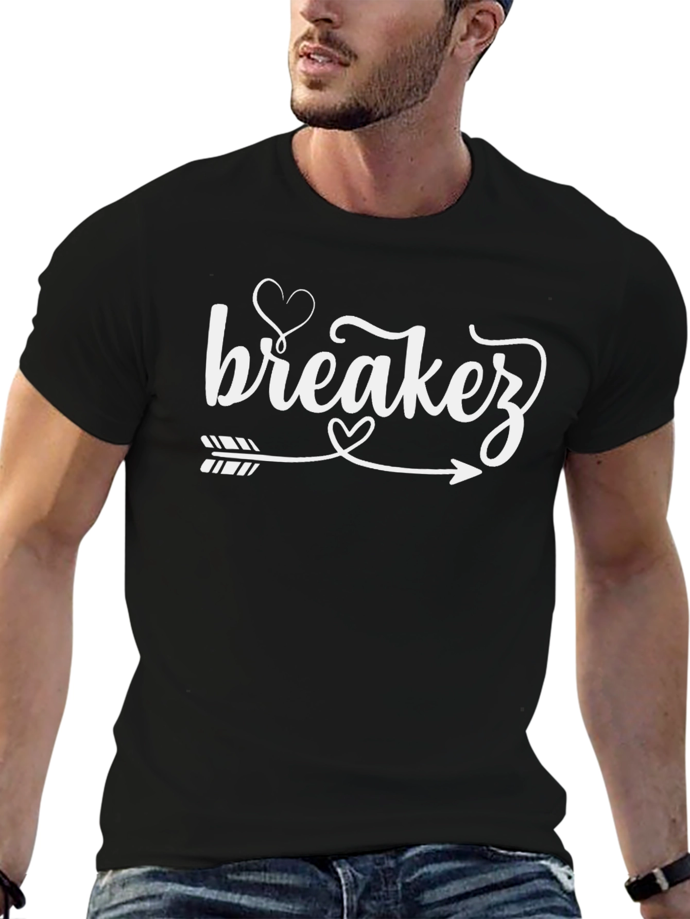 Breakerz Heart Arrow Graphic T-Shirt