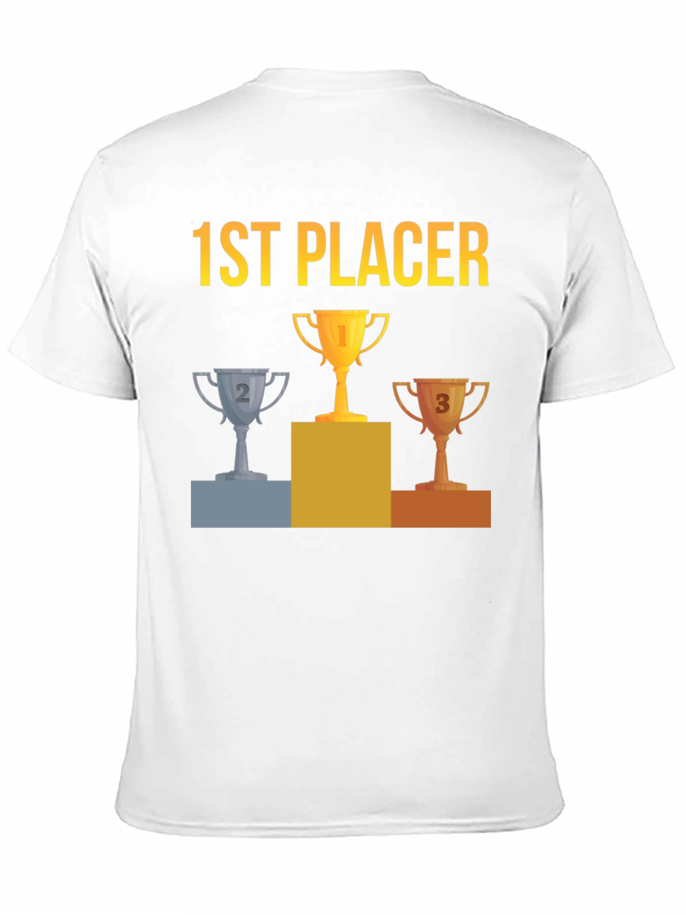 1st Placer Trophy Graphic Tee - Winners T-Shirt