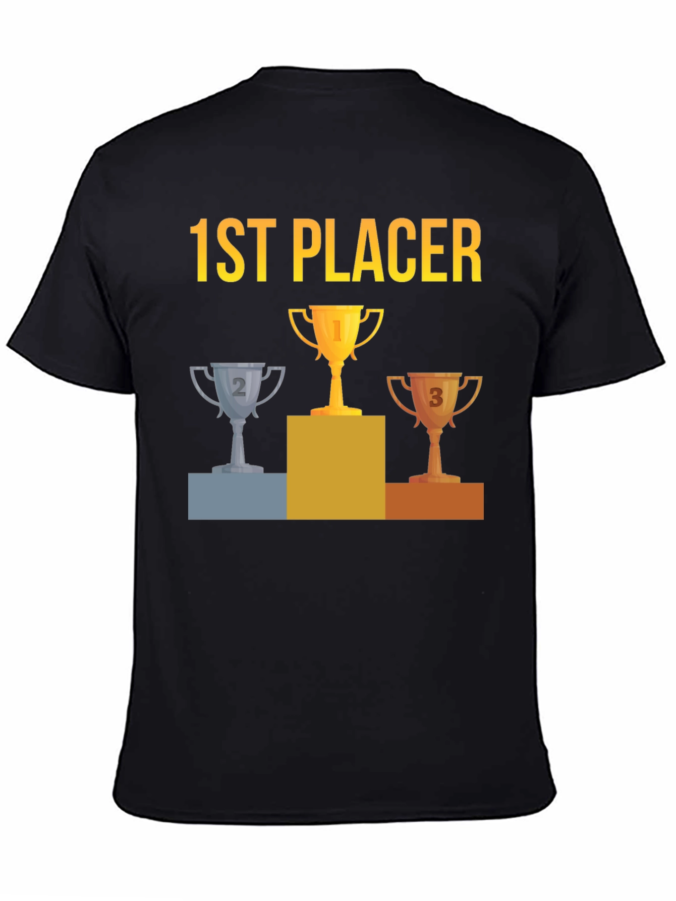 1st Placer Trophy Graphic Tee - Winners T-Shirt