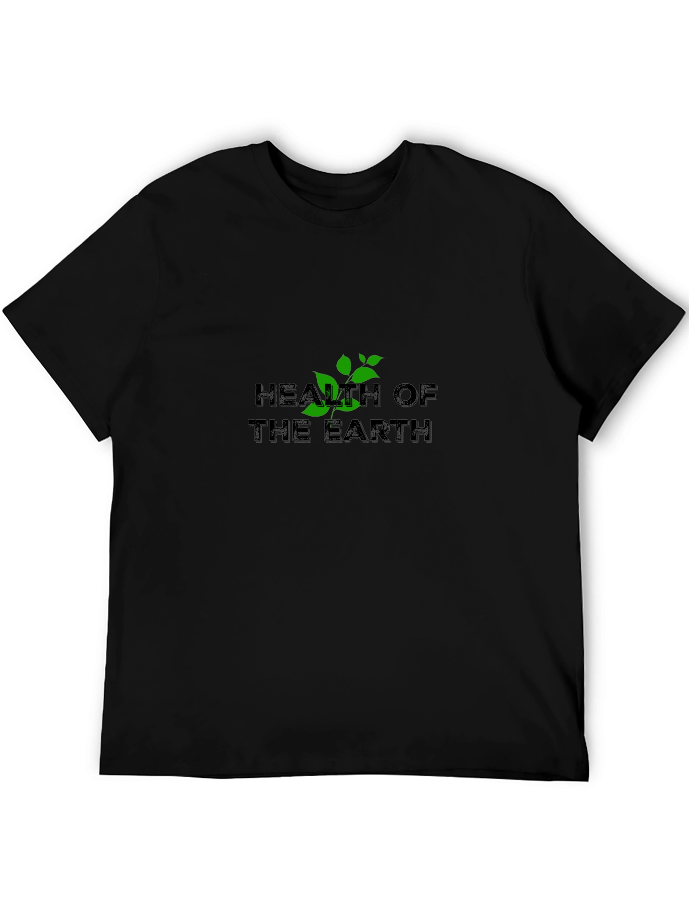 Health of the Earth Graphic Tee - Black