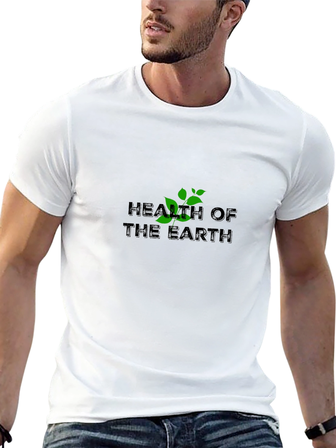 Health of the Earth Graphic Tee - Black
