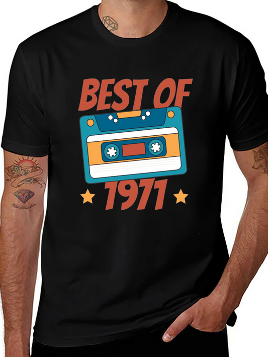 Retro 1971 Cassette Tape Graphic Tee