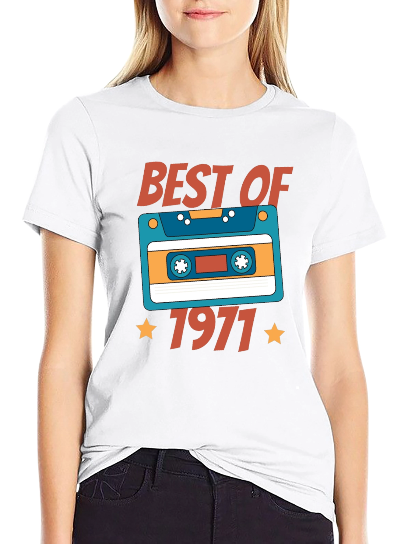 Retro 1971 Cassette Tape Graphic Tee