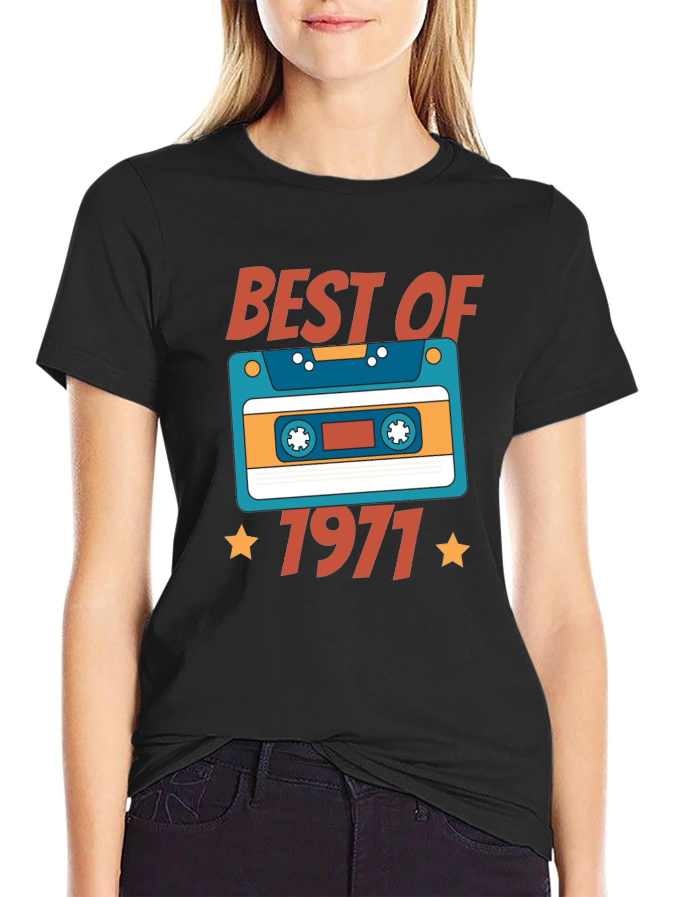 Retro 1971 Cassette Tape Graphic Tee