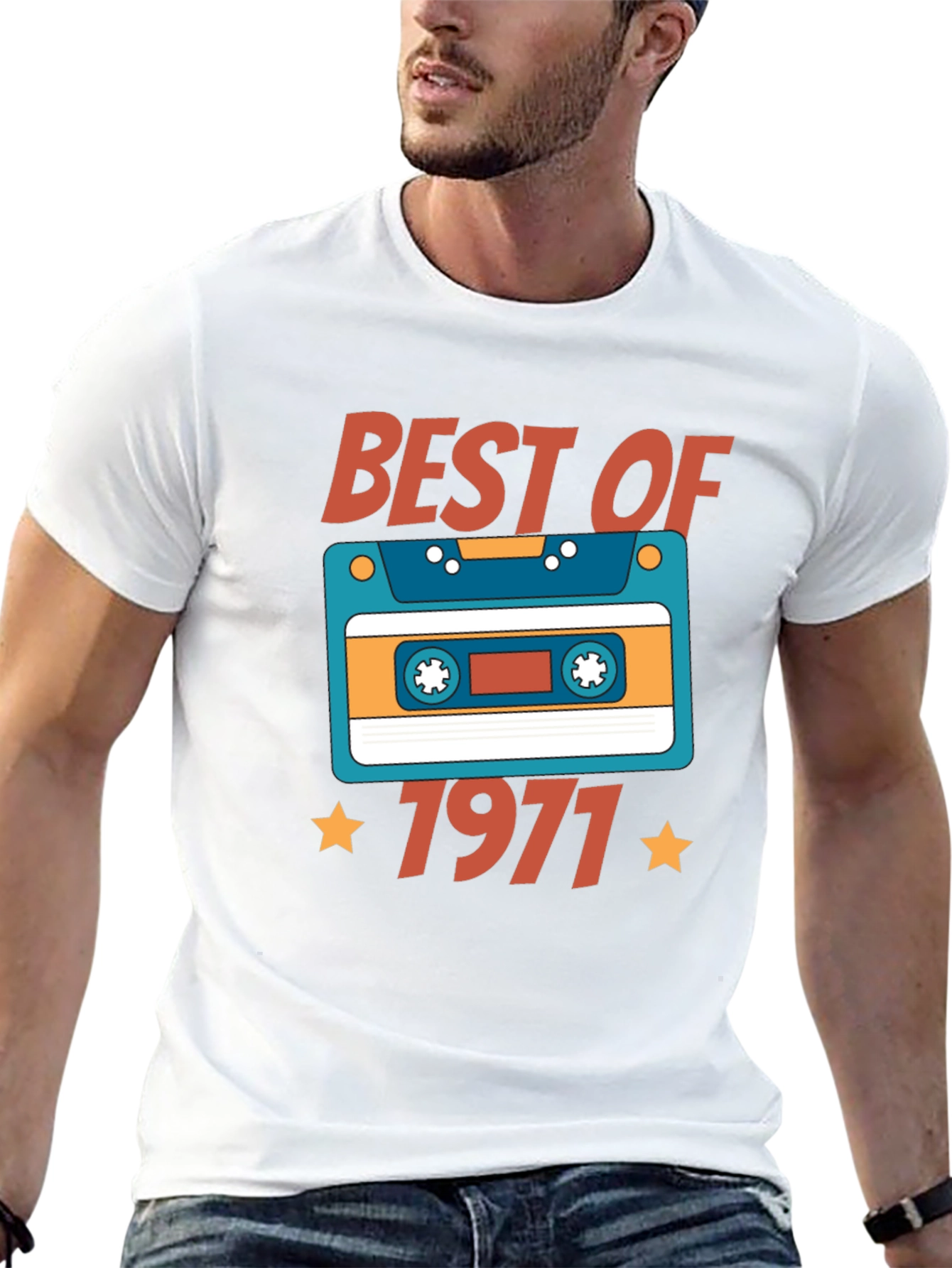 Retro 1971 Cassette Tape Graphic Tee