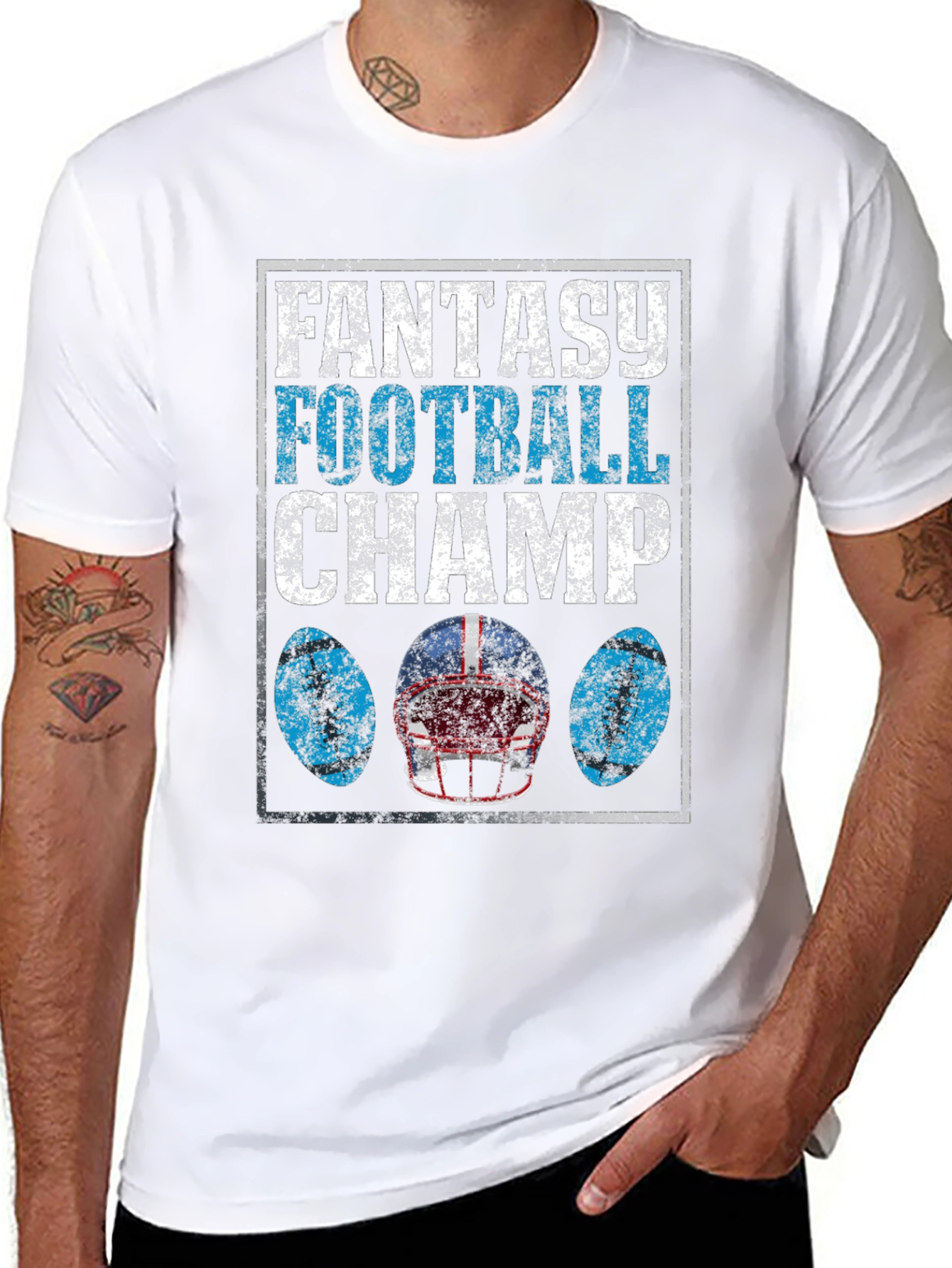 Fantasy Football Champ Graphic T-Shirt