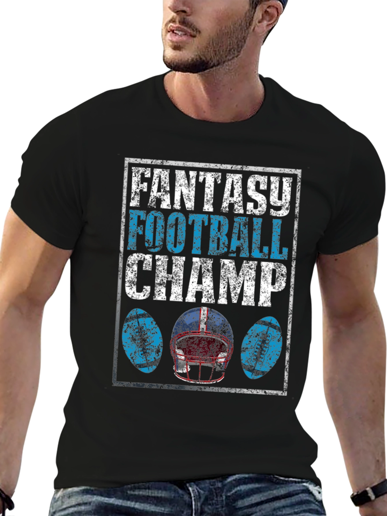 Fantasy Football Champ Graphic T-Shirt