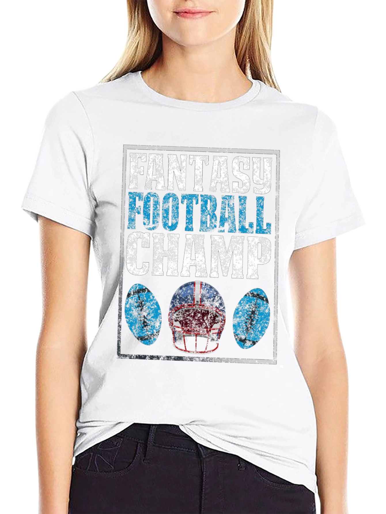 Fantasy Football Champ Graphic T-Shirt